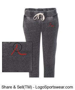 Cropped sweat pants with  small logo Design Zoom